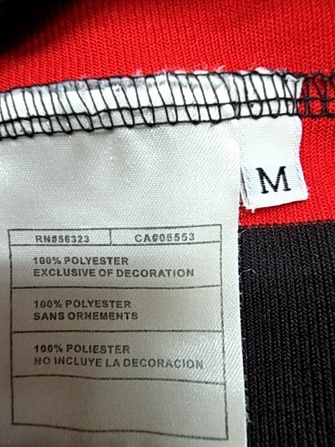 Adidas Red Striped Home Shirt M Short Sleeve Clima365 Crewneck