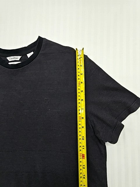 Calvin Klein Men's Black Crew Neck T-Shirt Size M Classic Fit