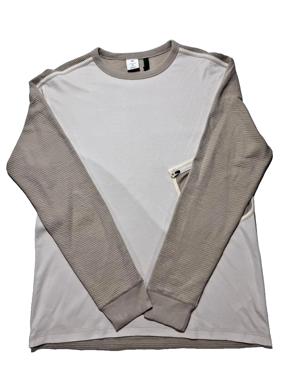 G-Star Mesh Pocket Tweeter Long Sleeve T-Shirt For Men - Size M