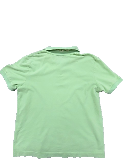 Kappa Polo Shirt Green Cotton Short Sleeve Medium