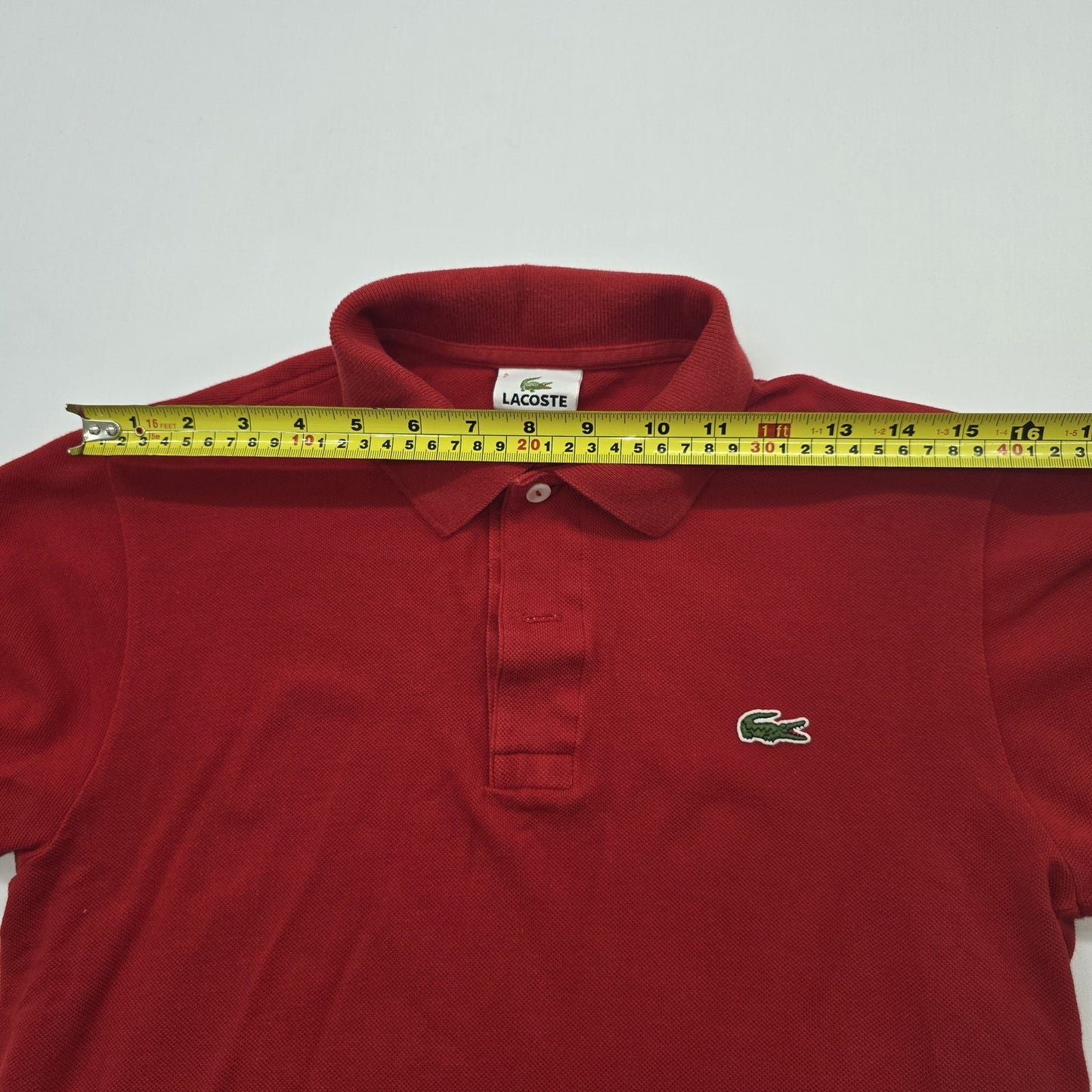 Lacoste Boys Red T-Shirt size 2 product image 4