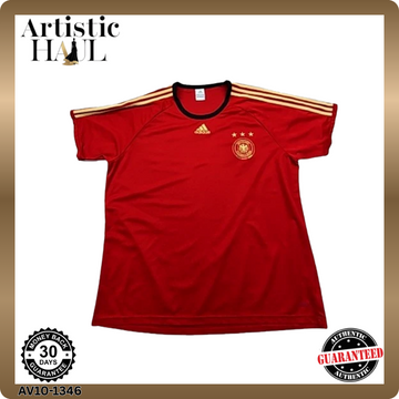 Adidas Germany National Team Jersey Men XXL Red Short Sleeve