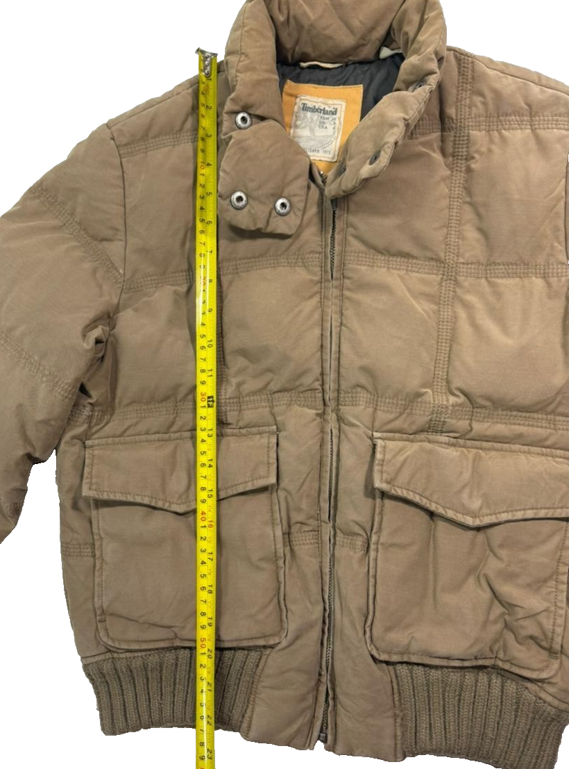 Timberland Men's Durable Water-Repellent Puffer Jacket - Size 4