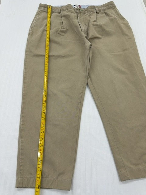 Tommy Hilfiger Men's Khaki Chino Pants 38x32 Straight Fit