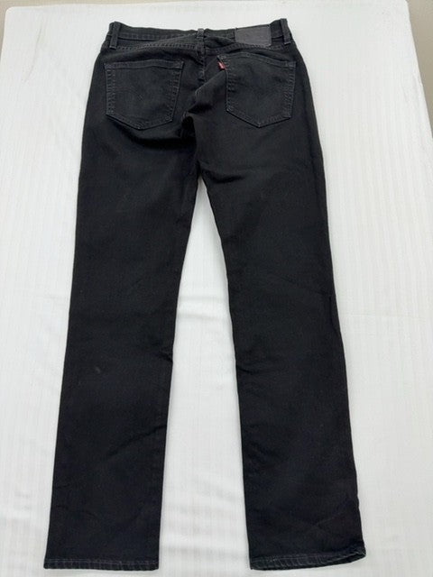 Vintage Levi's Men's Black Jeans – Size W32 L32
