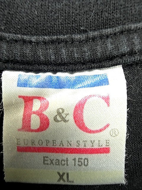 B&C Men Black T-Shirt size XL product image 3