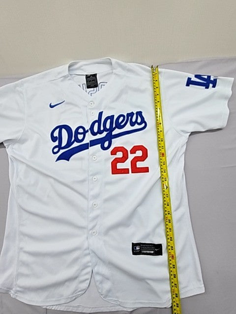 Nike Clayton Kershaw #22 Dodgers Men's White Jersey Size 48 USA