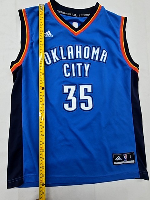 Adidas NBA Basketball Jersey Men's L Blue Sleeveless Vintage Stitched