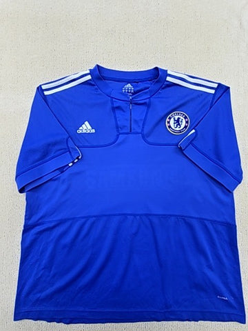 Adidas Men's Chelsea FC Blue Soccer Jersey XL Short Sleeve Crewneck