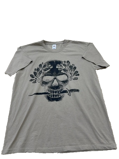 Fruit of the Loom Unisex Gray T-Shirt – Size L, Crew Neck, Cotton