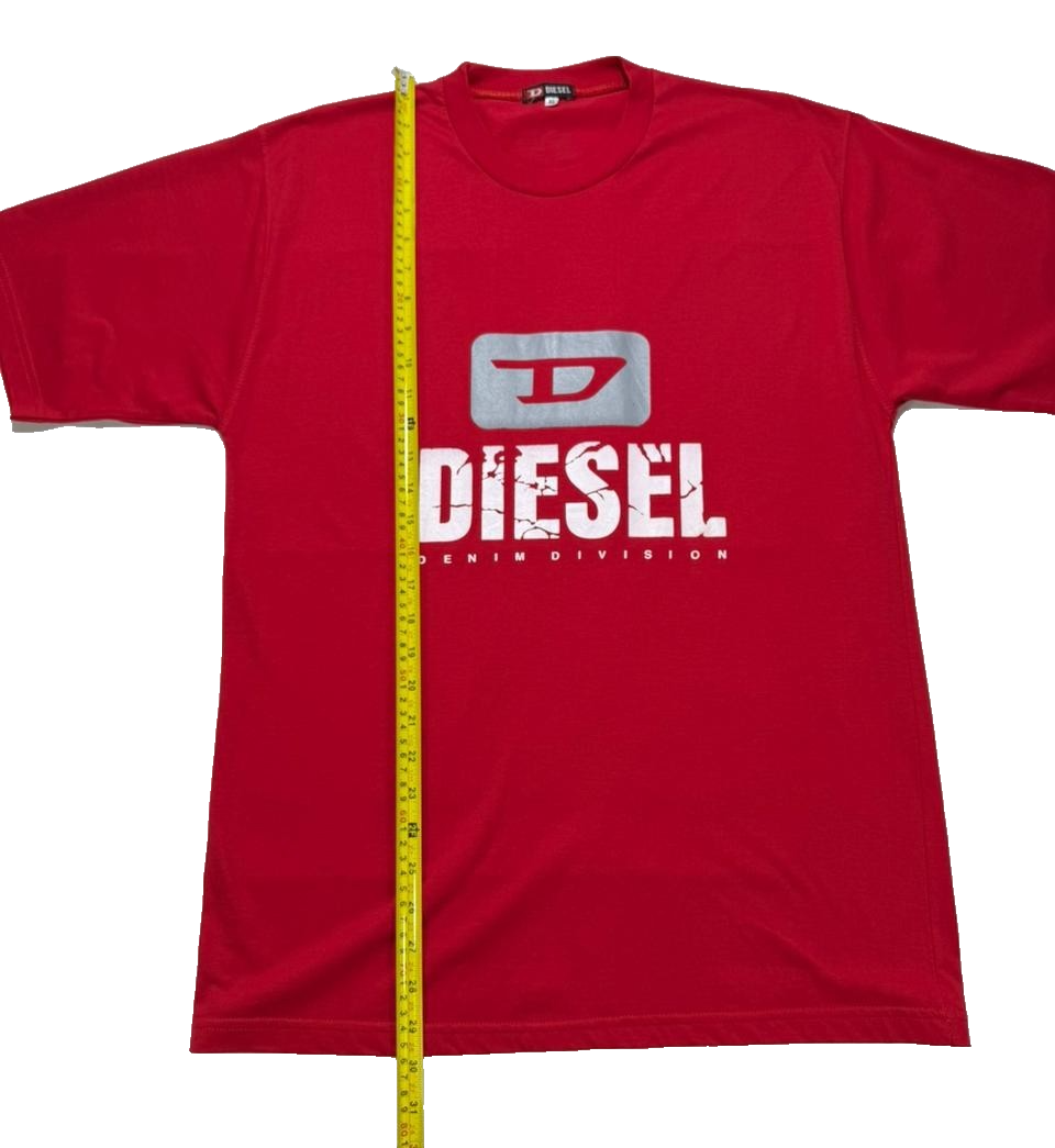 Diesel Men's Short Sleeve T-Shirt | Size:XL| Red Color