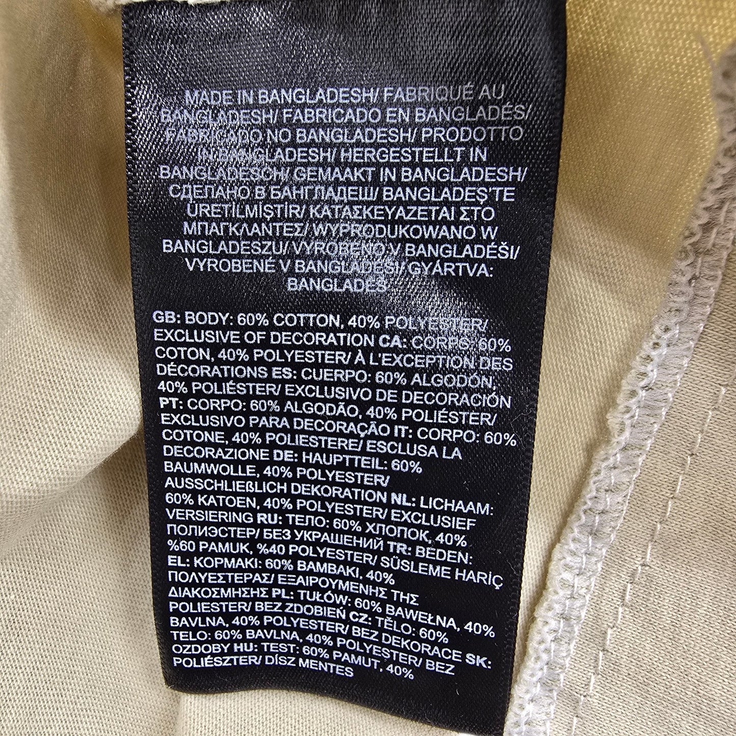 The North Face Men Beige T-Shirt size S product image 4