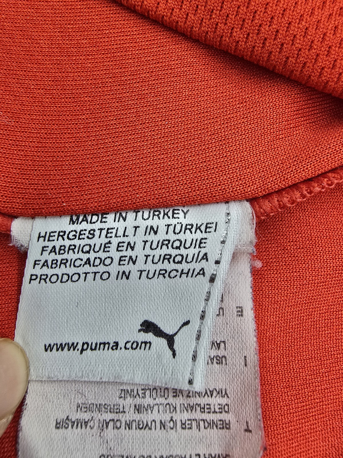 Puma Men's Red Kiel Lauf Short Sleeve Crewneck T-Shirt Size L