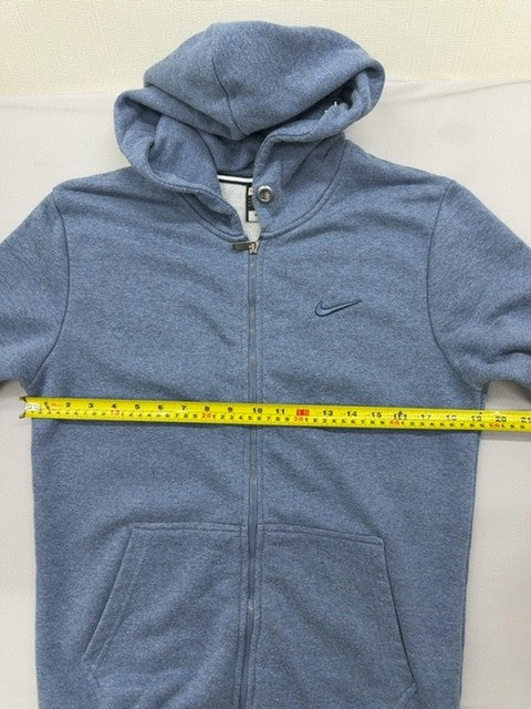 Nike Men's Blue Dri-FIT Pullover Hoodie Size L Cotton New