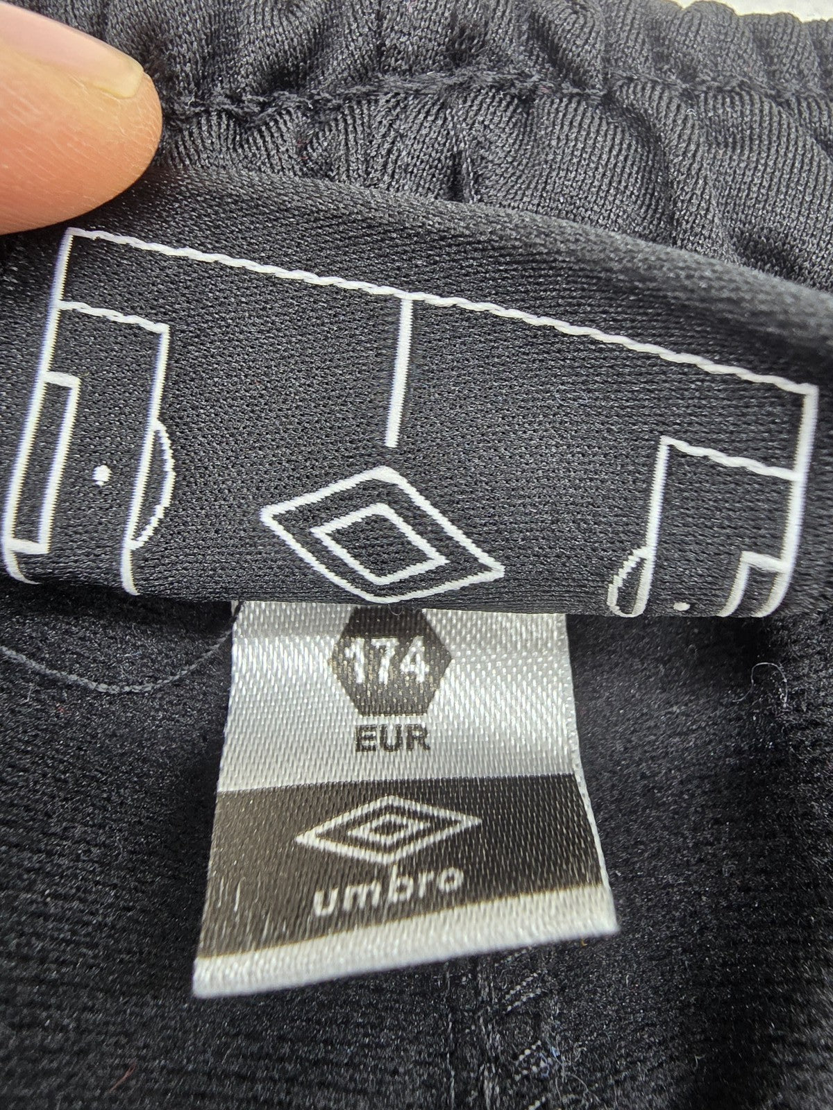 Umbro Men's Black/Pink Diamond Track Pants L EUR Training