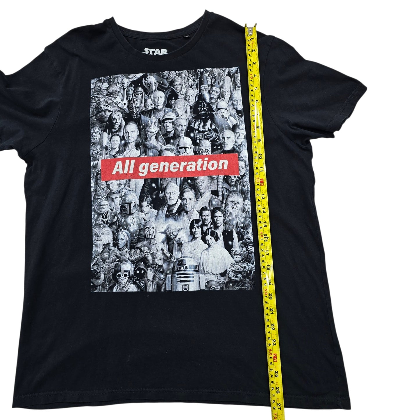 Star Wars Men Black T-Shirt size XL product image 7