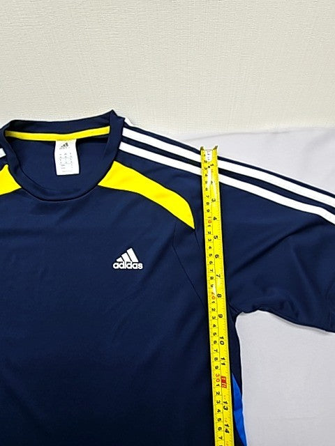 Adidas Men's M Team Navy Soccer Jersey AEROREADY Slim Fit