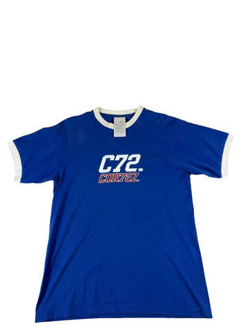 Nike Men's Blue Graphic T-Shirt Size XL C72 COR72Z Crew Neck