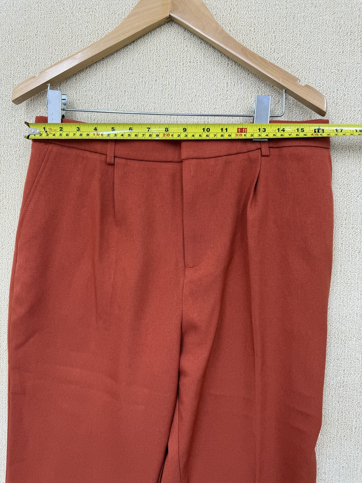 The Giving Movement Rust Wide Leg Pants XXL Organic Cotton Sustainable