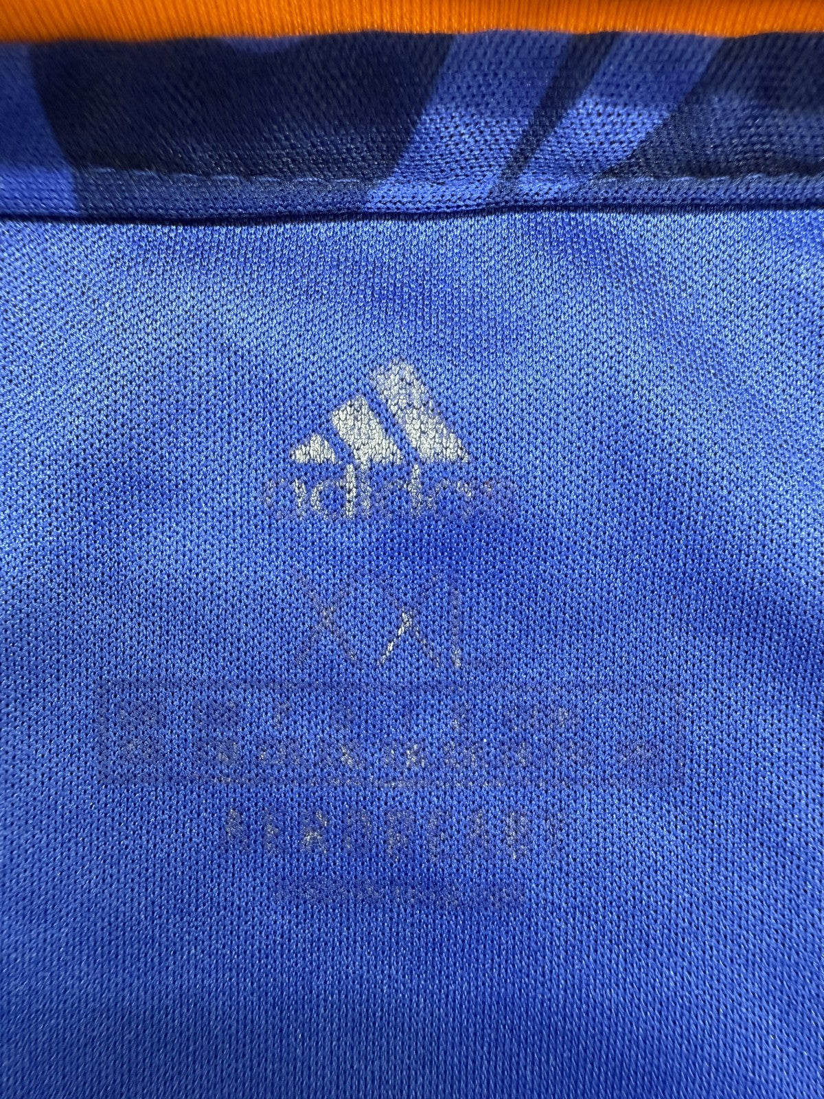 Adidas Real Madrid Graffiti Jersey XL Victory Blue 2021 PRIMEGREEN