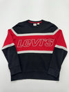 Levi's Hoodie Black, White, Red size M front view