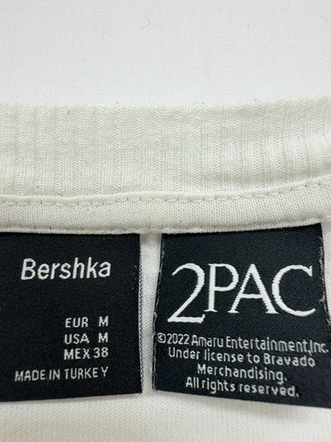 2PAC Men White T-Shirt size M product image 3