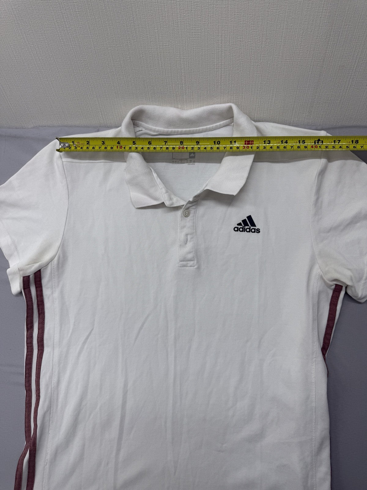 Adidas Women's White Climacool Polo Regular Size Training