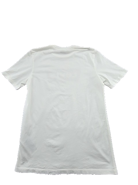 Levi's Men's White Cotton T-Shirt Size M Logo Crew Neck Short Sleeve