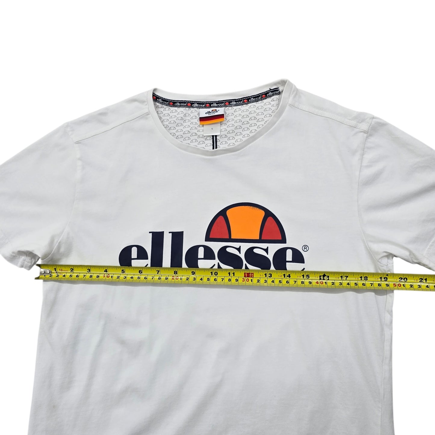 Ellesse Men White T-Shirt size L product image 6