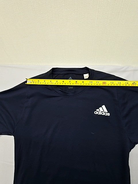 Adidas Men's Freelift Climalite Navy S Short Sleeve T-Shirt