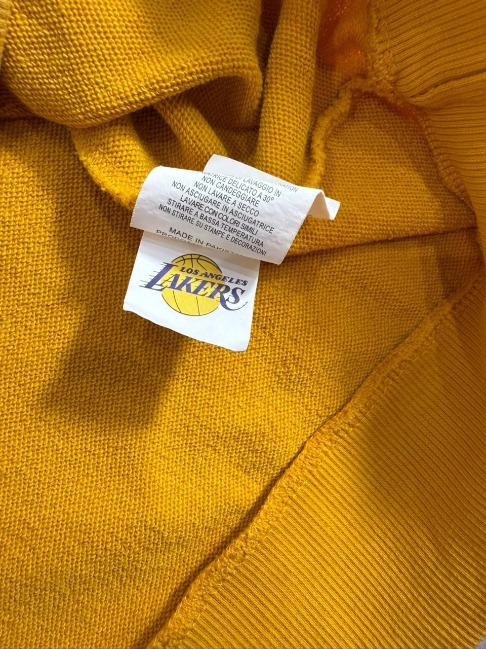 NBA Los Angeles Lakers LeBron James #23 Hoodie - Gold - Size Large