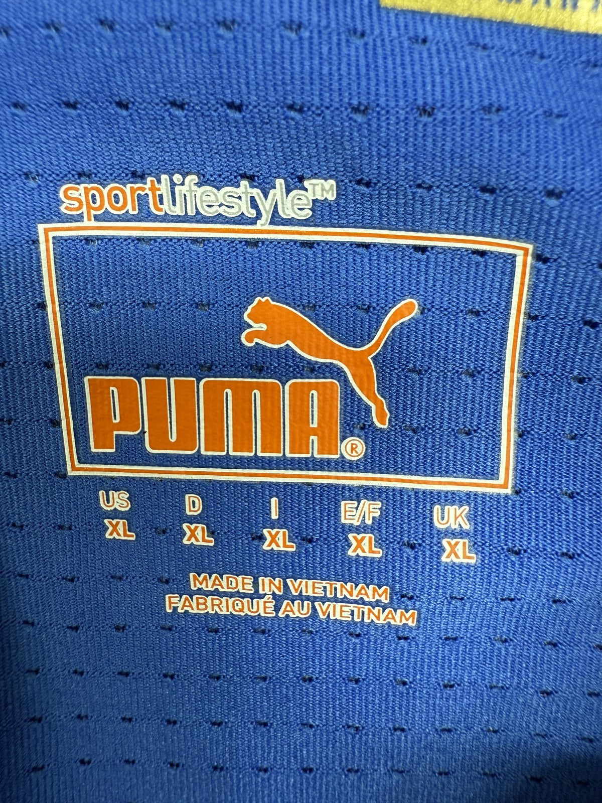 Puma Men Blue Polo Shirt size S product image 4