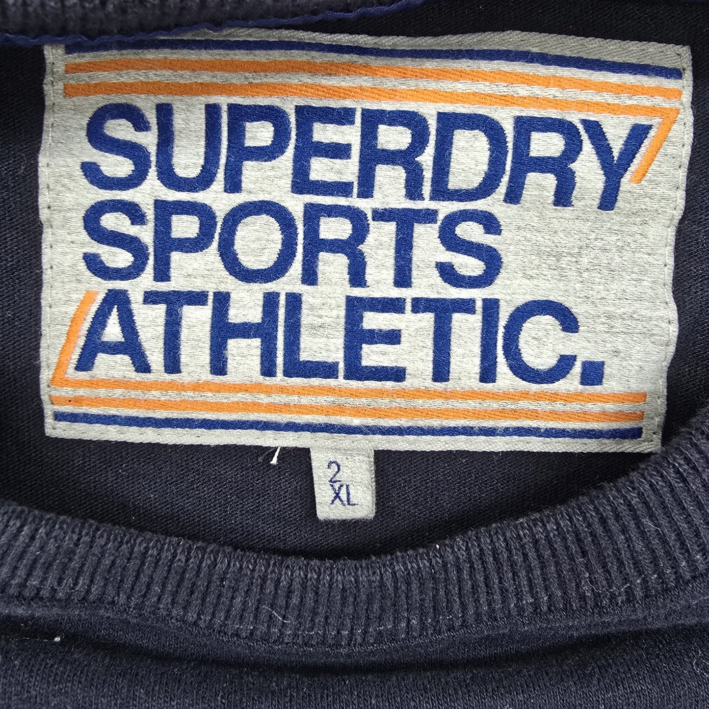 Superdry Women Navy T-Shirt size 2XL product image 3