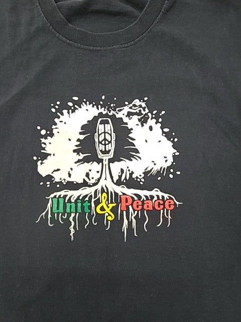 Fruit of the Loom Men Black T-Shirt size XL product image 6