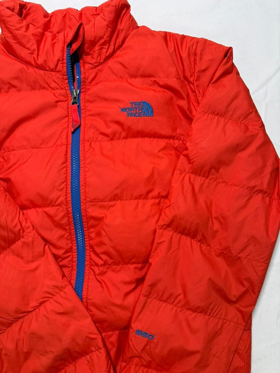 The North Face Boys' 550 Andes Goose Down Winter Jacket In Orange - Size L