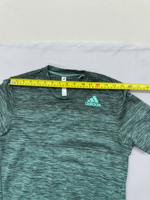 Adidas Men's Green Short Sleeve Crewneck T-Shirt Size S