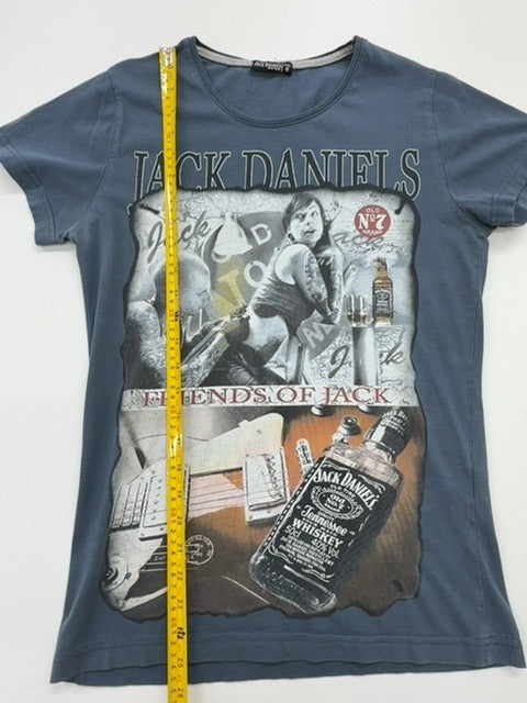 Jack Daniel's Men Blue T-Shirt size S product image 4