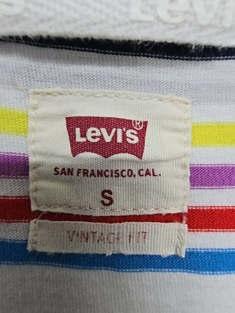 Levi's Men White Polo Shirt size S product image 4