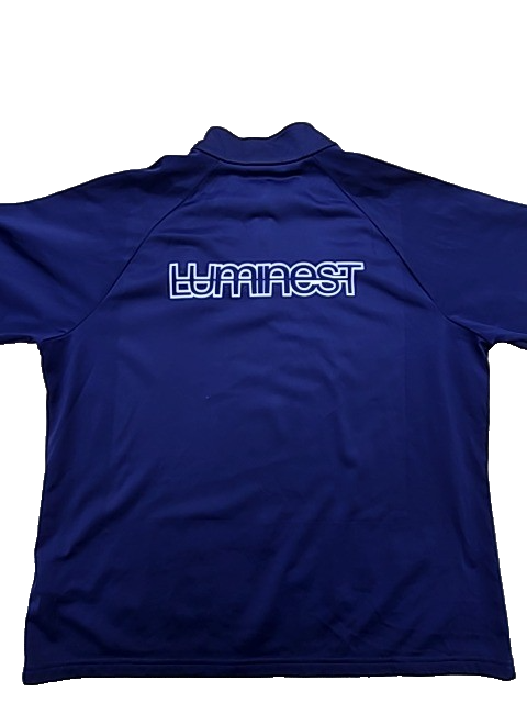 Puma Men's Navy Quarter-Zip Luminest Training Top XL