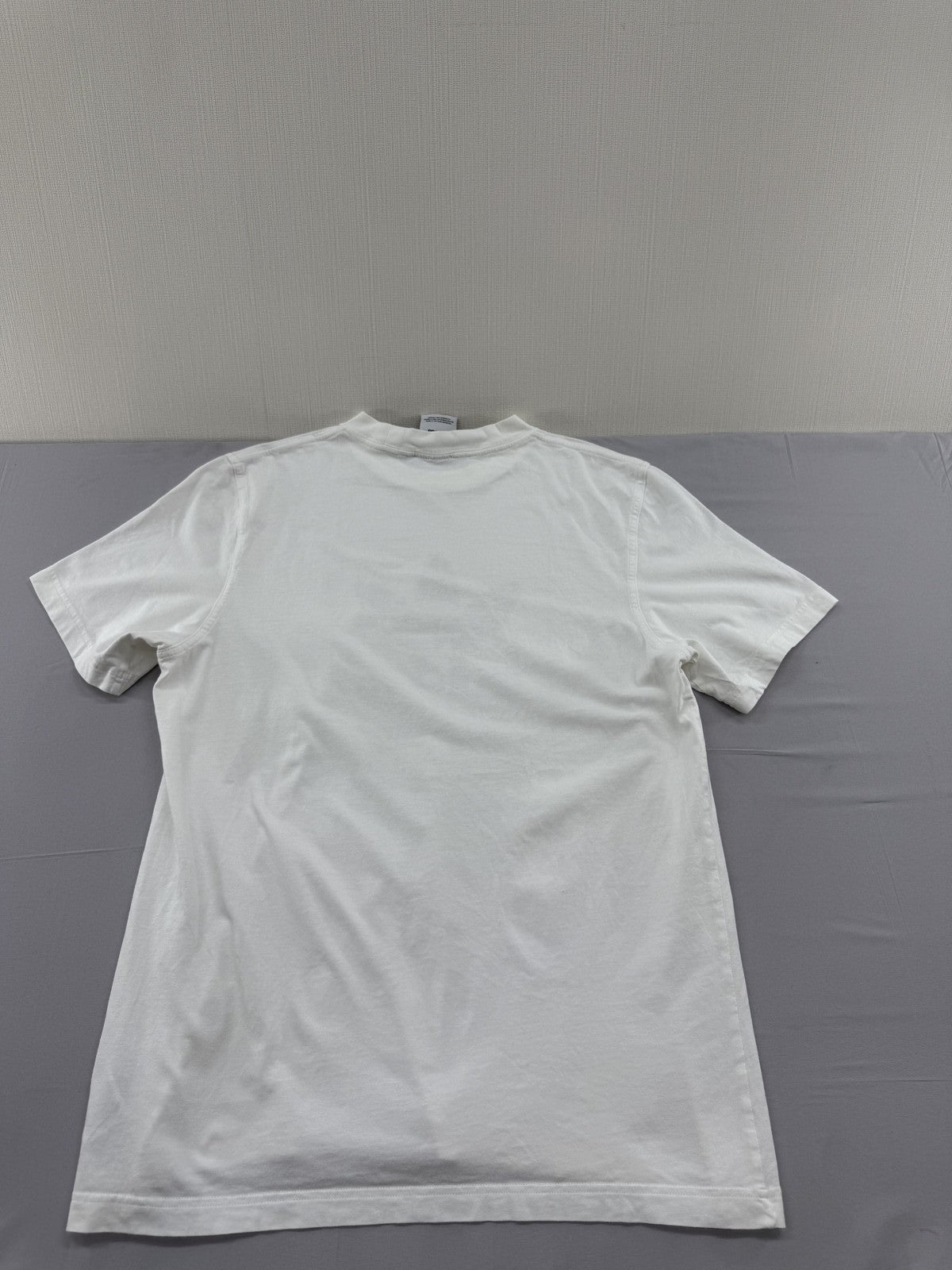 Adidas Originals 3 Stripes White Cotton T-Shirt Men's M Regular