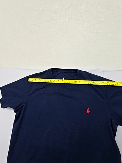 Polo Ralph Lauren Men's Navy Crewneck T-Shirt L Cotton