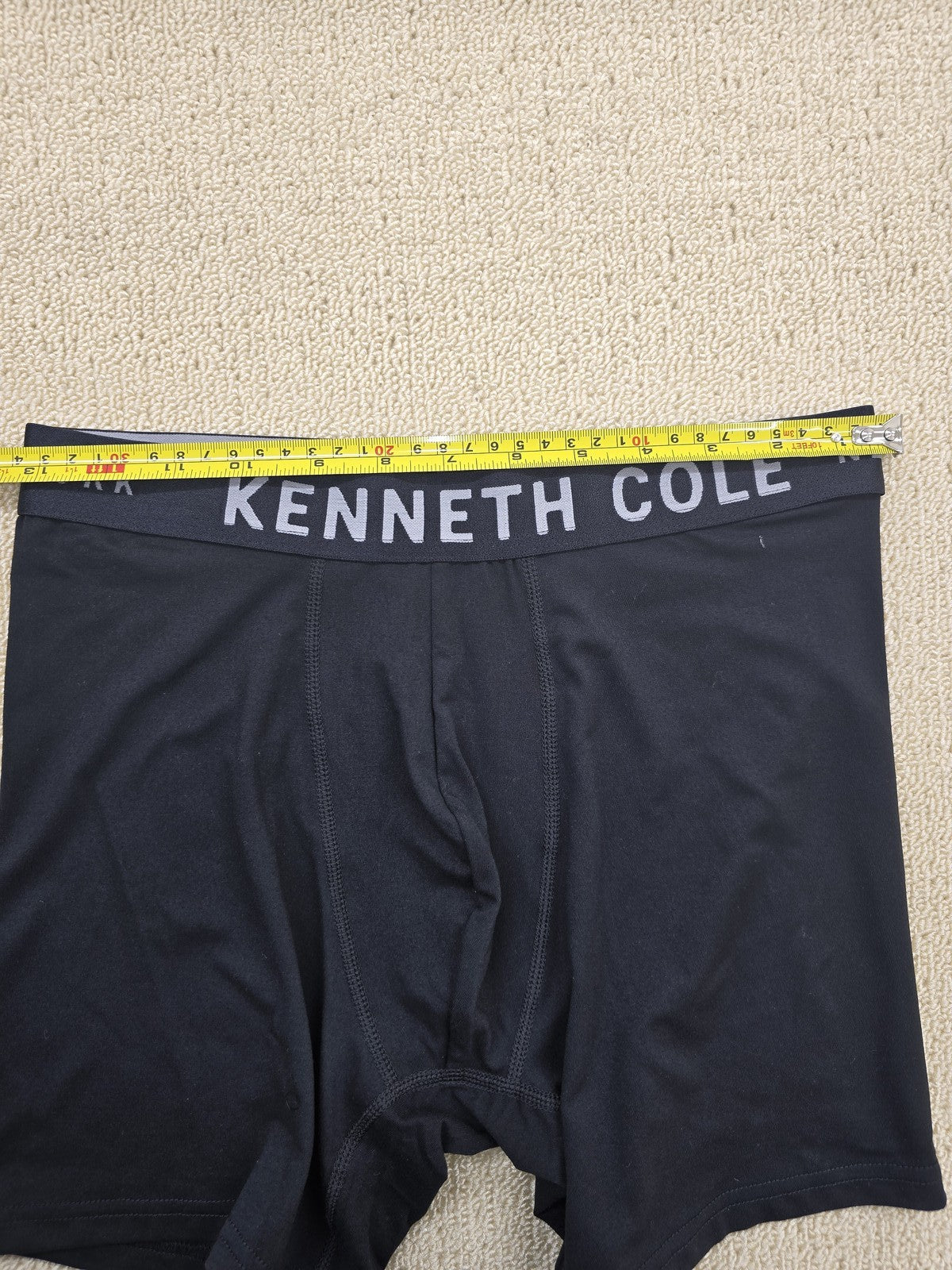 Kenneth Cole Men's Black S Boxer Briefs Poly/Elastane NWT