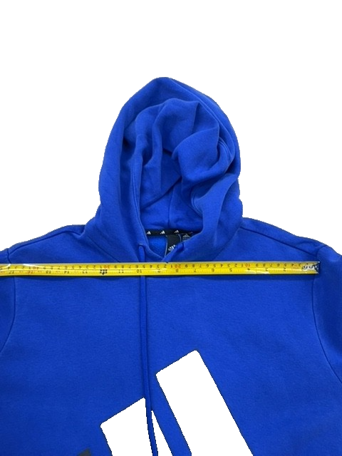 Adidas Unisex Blue Colorblock Primegreen Hoodie Size L
