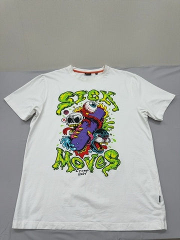 Cropp Cotton Graphic Print T-Shirt XXL Regular Fit