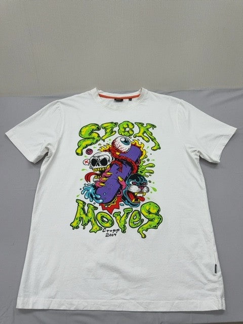 Cropp Cotton Graphic Print T-Shirt XXL Regular Fit