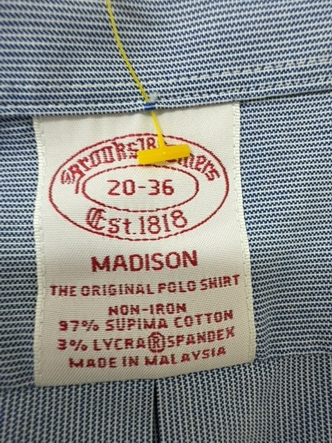 Brooks Brothers Men Blue Shirt size 20-36 product image 3