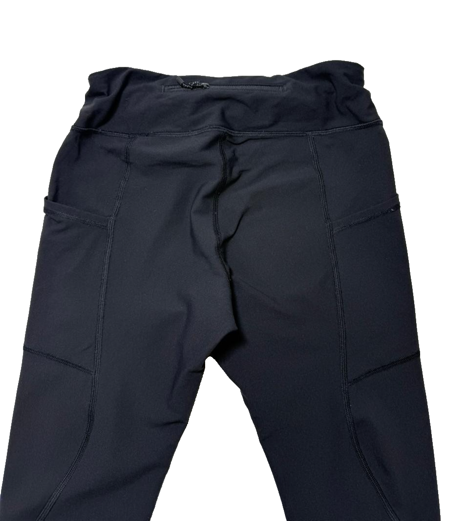 Lululemon Black Reflective Tights For Women - Size 6