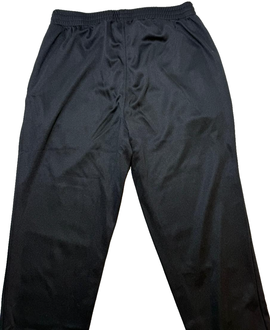 Logo Kappa Men's Black Sportstyle Cotton Pants Medium