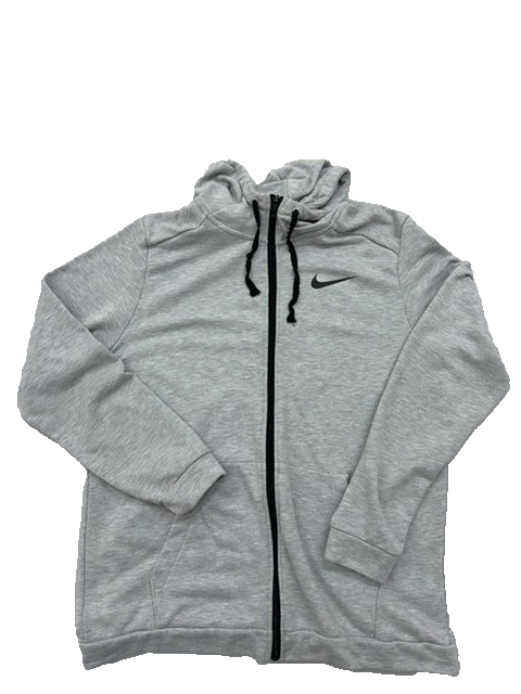 Nike Men's Gray Hoodie – Size L, Pullover, Long Sleeve – Ref DAC5F