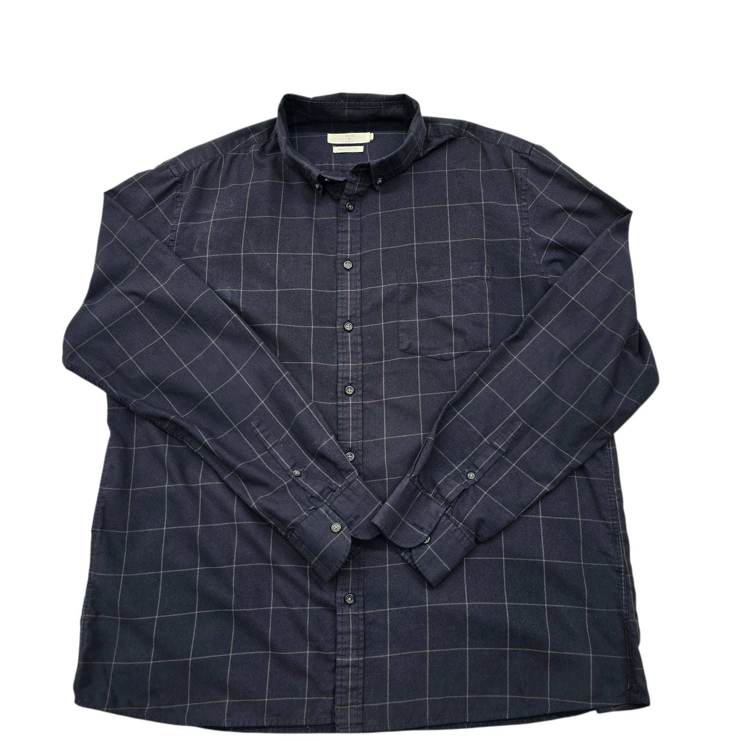 Celio Men Navy Shirt size 2XL product image 1